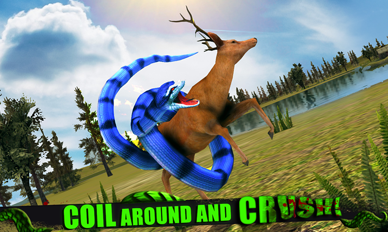   Angry Anaconda Attack 3D: captura de tela 