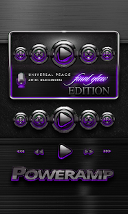 How to download Poweramp  widget Purple Glow lastet apk for pc