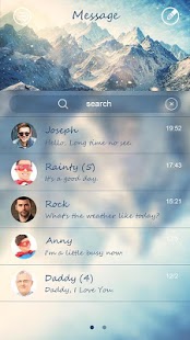 GO SMS PRO DAWN THEME Screenshots 2
