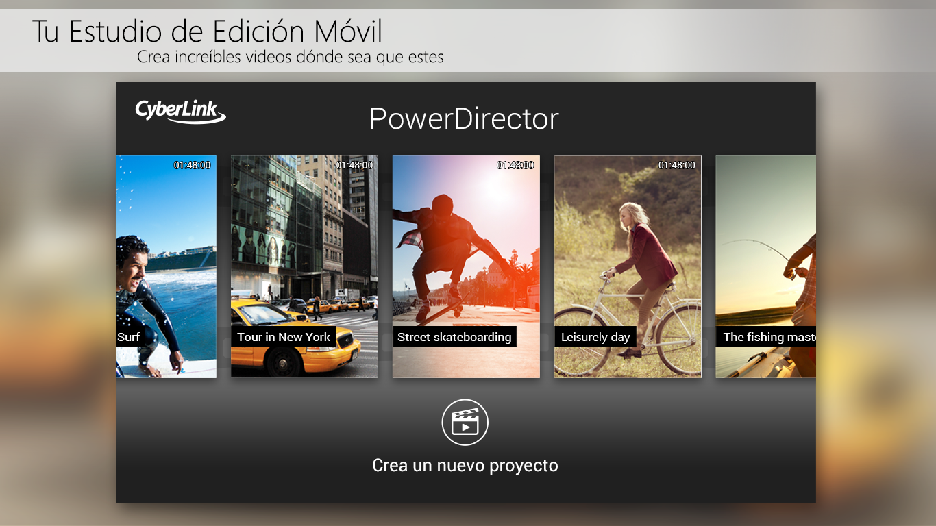   PowerDirector -Editor de Video: captura de pantalla 