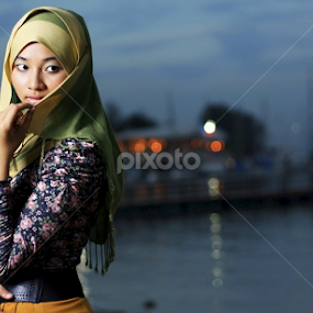 Women Of Hijjabista by Azlan Mustafa - People Portraits of Women
