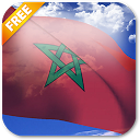 3D Morocco Flag mobile app icon
