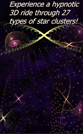 Star Clusters 3D Live WP poster 17
