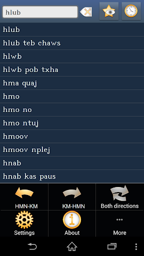 Hmong Khmer dictionary