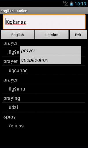 English Latvian Dictionary