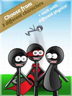 Stickman Trampoline FREE - screenshot thumbnail