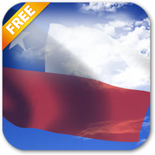 3D Chile Flag Live Wallpaper 個人化 App LOGO-APP開箱王
