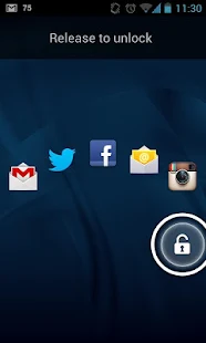 Quick Launch Social Lockscreen - screenshot thumbnail