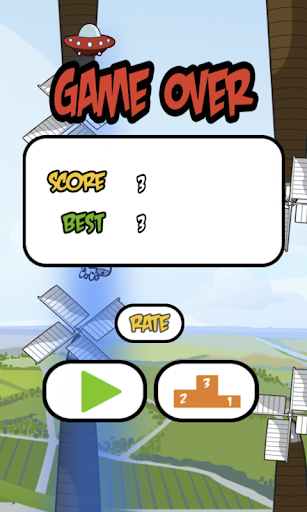 【免費動作App】Flappy Cow and Aliens-APP點子