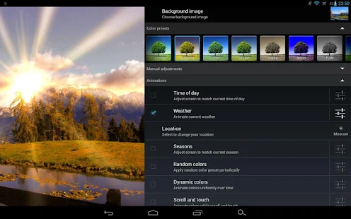 Weather Screen - screenshot thumbnail