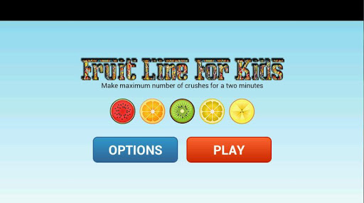 Fruit Line For Kids