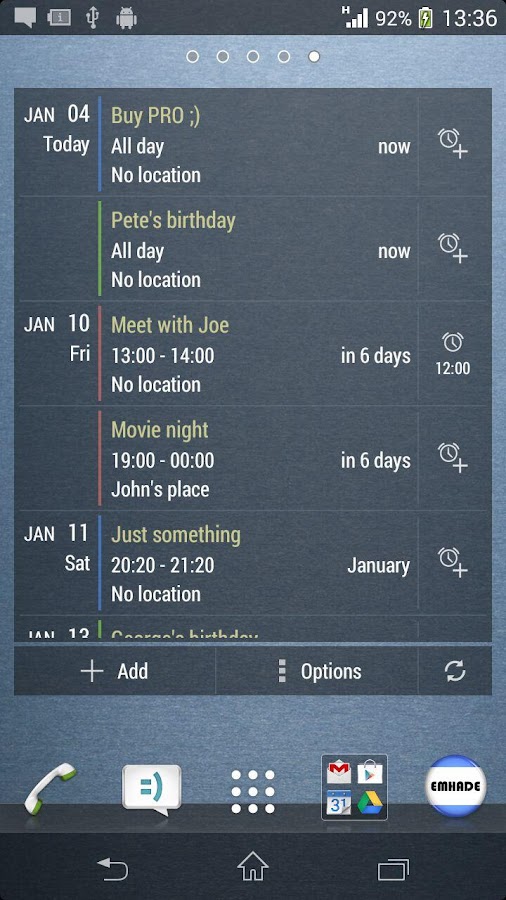 Calendar Widget Month + Agenda Android Apps on Google Play