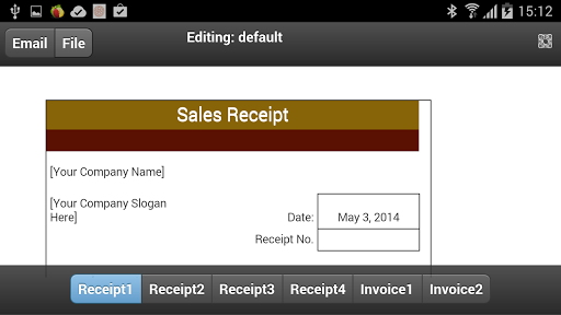 Sales Receipts Pro