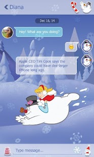 How to download GO SMS SNOWMAN THEME lastet apk for bluestacks