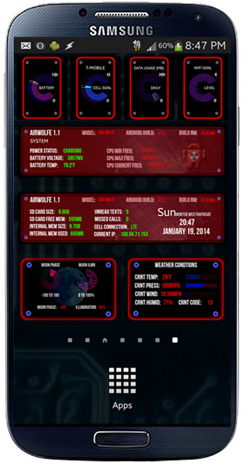Airwolfe Zooper Skin Theme - Android Apps on Google Play