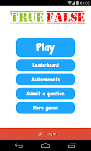 True or False? Trivia Quiz! Screenshots 0