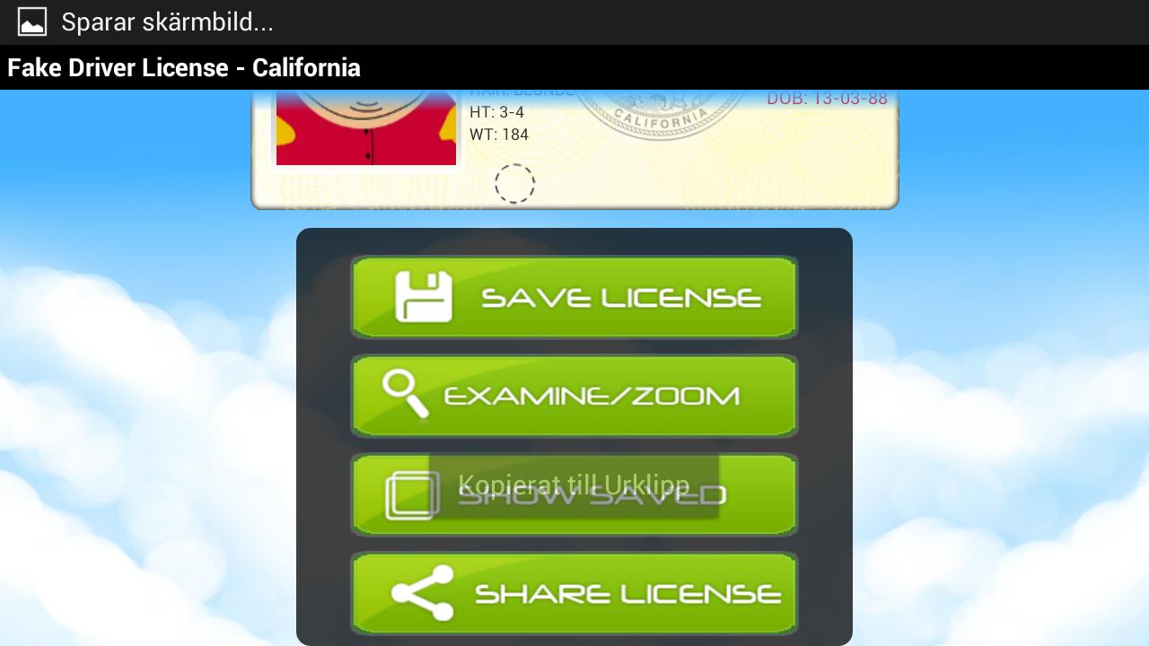 Driver license generator online free