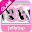Glamour Pink Luxury Theme SMS★ Download on Windows