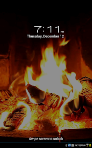 Virtual Fireplace LWP screenshot 1