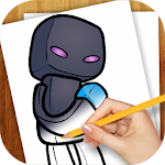 Cover Image of Скачать Learn to Draw Chibi Minecraft 3.02 APK