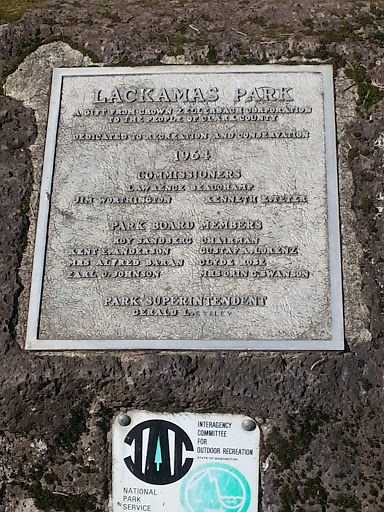 Lacamas Park Memorial Stone
