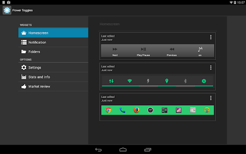 Power Toggles - screenshot thumbnail