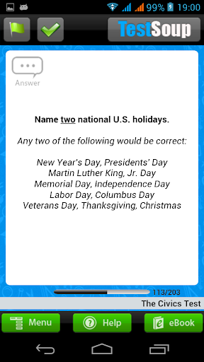 【免費教育App】U.S. Citizenship Test 2013-APP點子