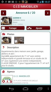 OIS Immobilier Screenshots 1