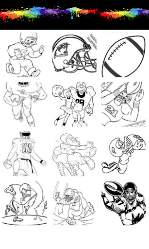 Football Coloring Pages