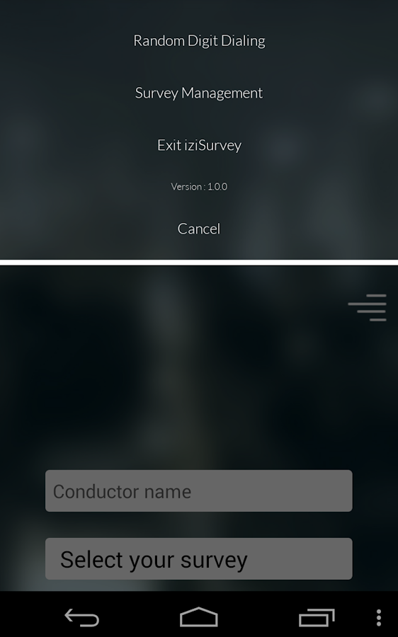   iziSurvey Offline Survey Tool- picha ya skrini 