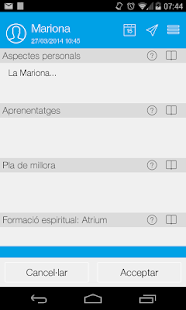 Preceptuació Screenshots 1