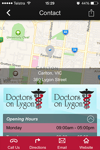 【免費醫療App】Doctors on Lygon-APP點子