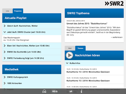 SWR2 Radio Screenshots 10