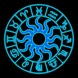 Neon Blue Zodiac Gallery