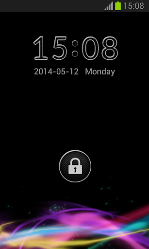 GO鎖屏的主題為的Xperia Ž