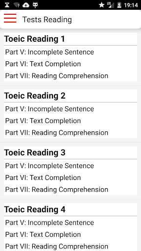 【免費教育App】2000 Toeic Reading-APP點子