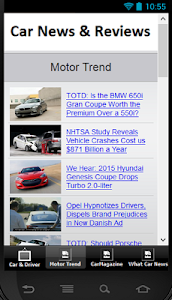 Car News and Reviews screenshot 1