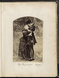 Fotoreproductie van een schilderij van John Everett Millais
