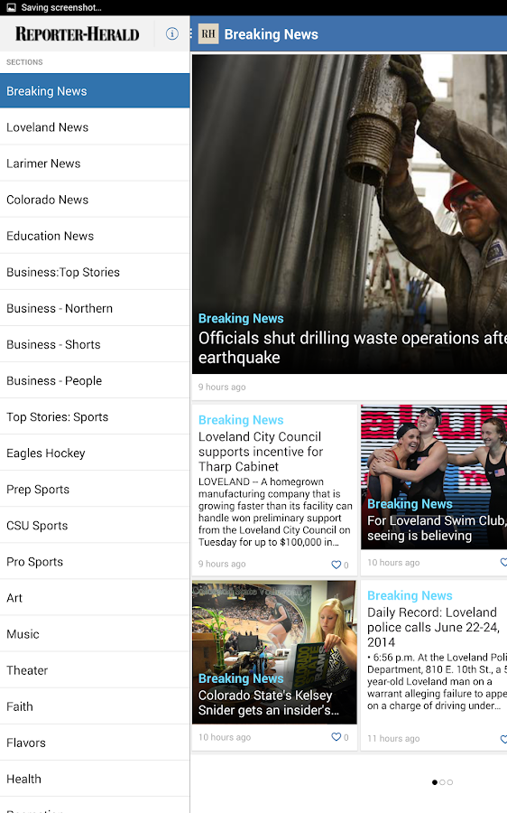 Reporter-herald digital edition picture