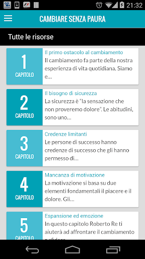 【免費教育App】Cambiare senza paura - Free-APP點子