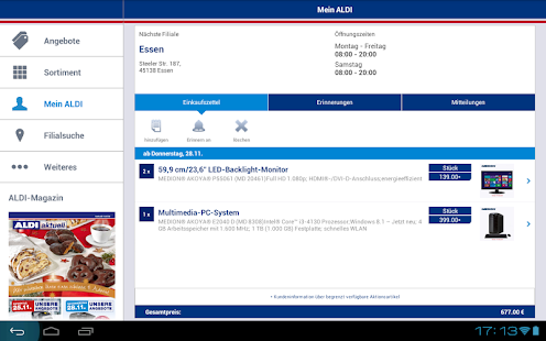 ALDI Nord AndroidApps auf Google Play