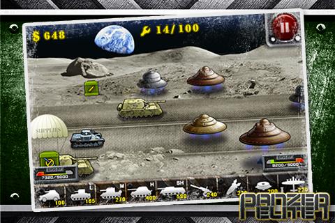 Android application Panzer War screenshort