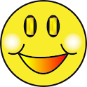 Miley the talking smiley face logo