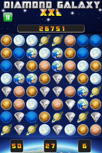 【免費休閒App】DIAMOND GALAXY XXL PLANET HUNT-APP點子