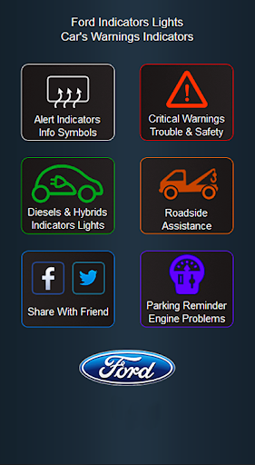 Ford Cars Indicators Lights
