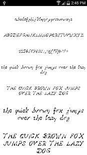 Písma pro FlipFont #16 - náhled