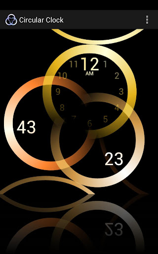 Circular Clock Live Wallpaper