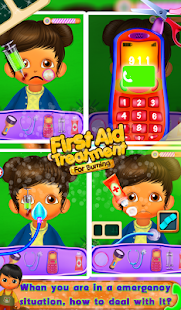 First Aid Treatment - Burning Screen 3