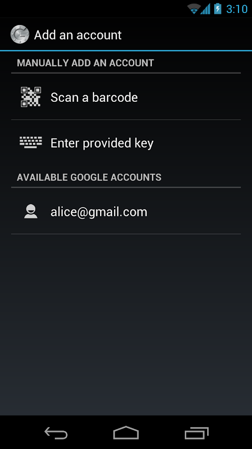 google authenticator android wear