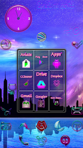Screenshot Super Neon icons pack v1.0.1